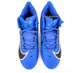 Nike Vapor Edge Elite 360 2 Football Cleats Mens Size 11 Blue White DA5457-400